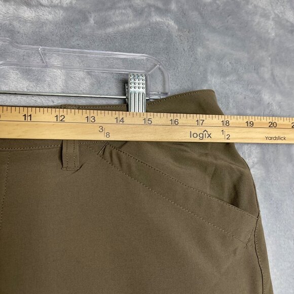Eddie Buaer‎ Khaki Travex 0663 Adventure Roll Up Cargo Outdoor Pants Womens 12 - Picture 6 of 9